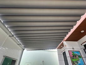 Thiết kế thi công mái cuốn, mái tự cuốn