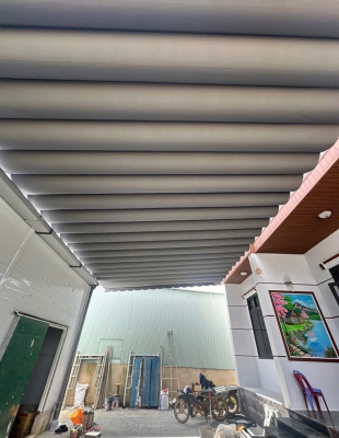 Thiết kế thi công mái cuốn, mái tự cuốn